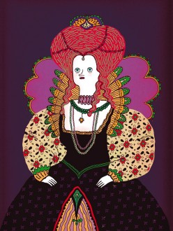 Queen Elizabeth by Ana Galvan